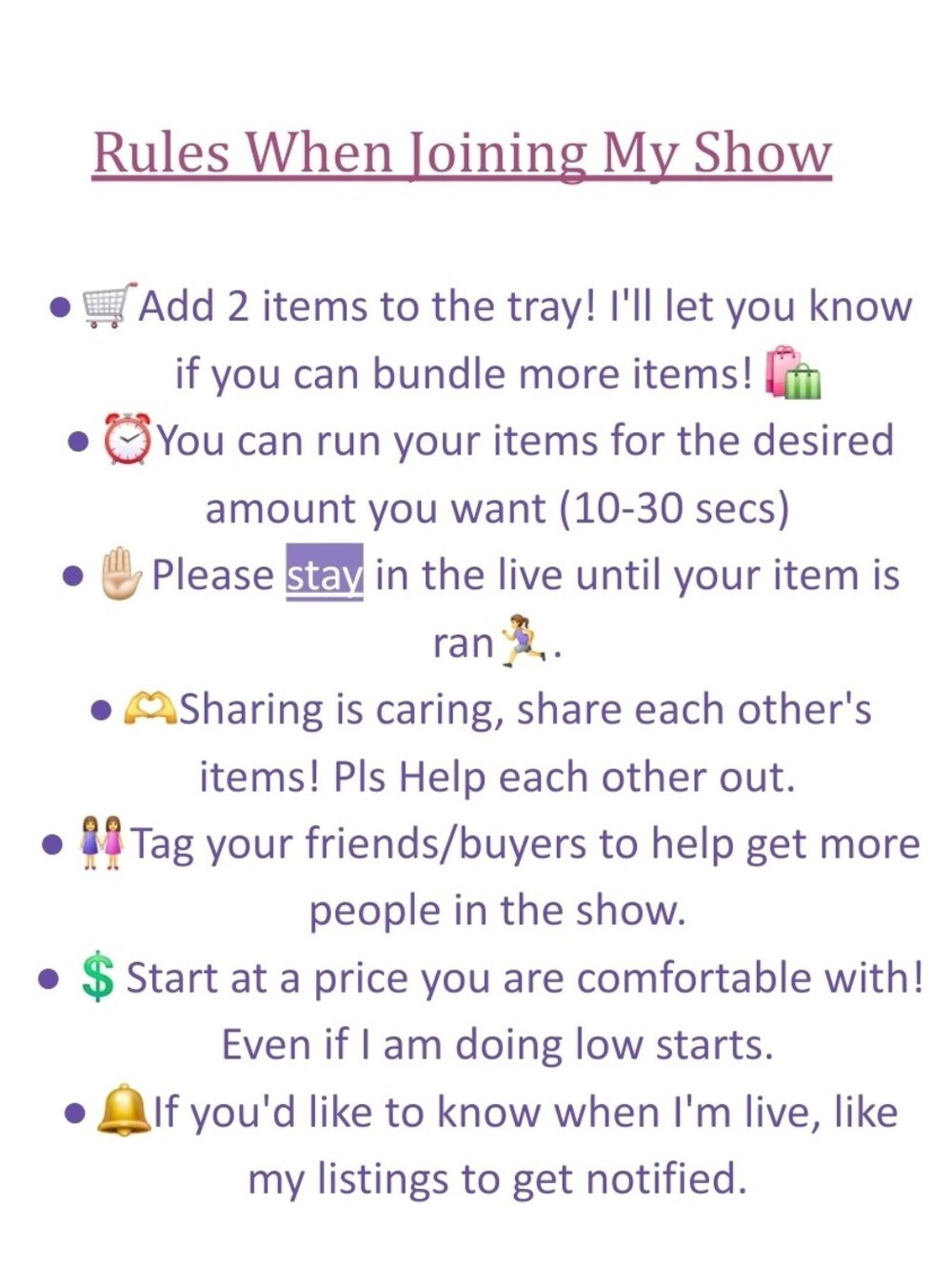 Live Share Show Notification 🫶🛍🛒 - Picture 2 of 13